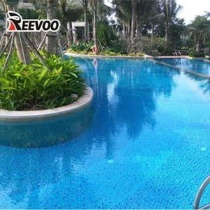 Hồ bơi PVC bền màu xanh